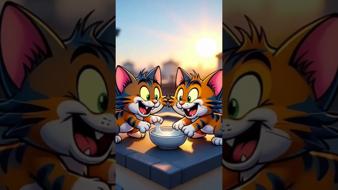 cat & mouse fight