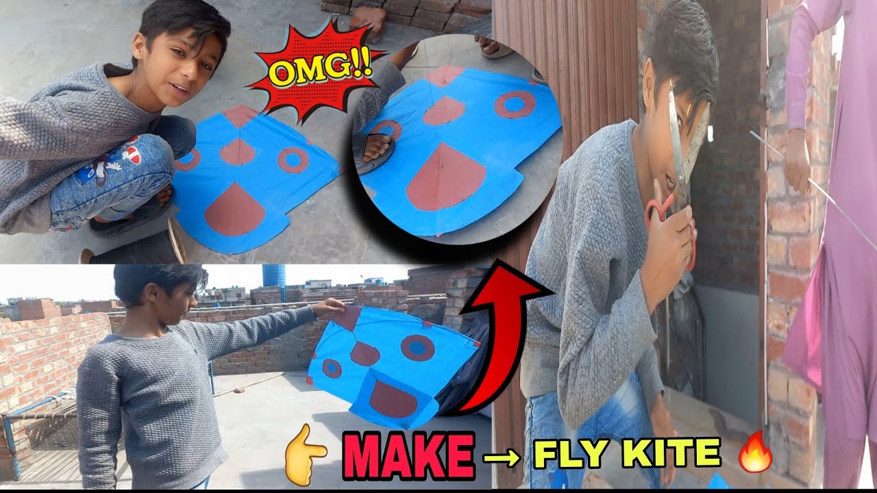 Make a kite| Marry ka liya 