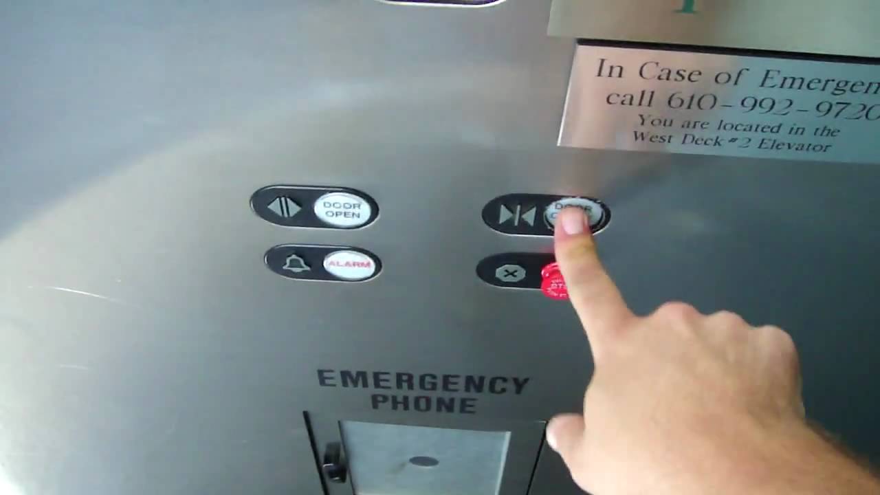Schindler Hydraulic elevator @ KOP Mall Parking Garage King of Prussia PA