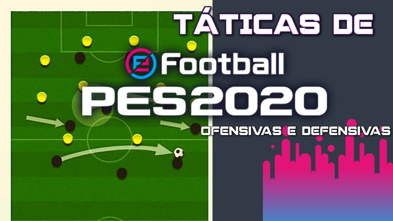 Táticas de PES 2020 - Instruções Ofensivas e Defensivas | PES2020