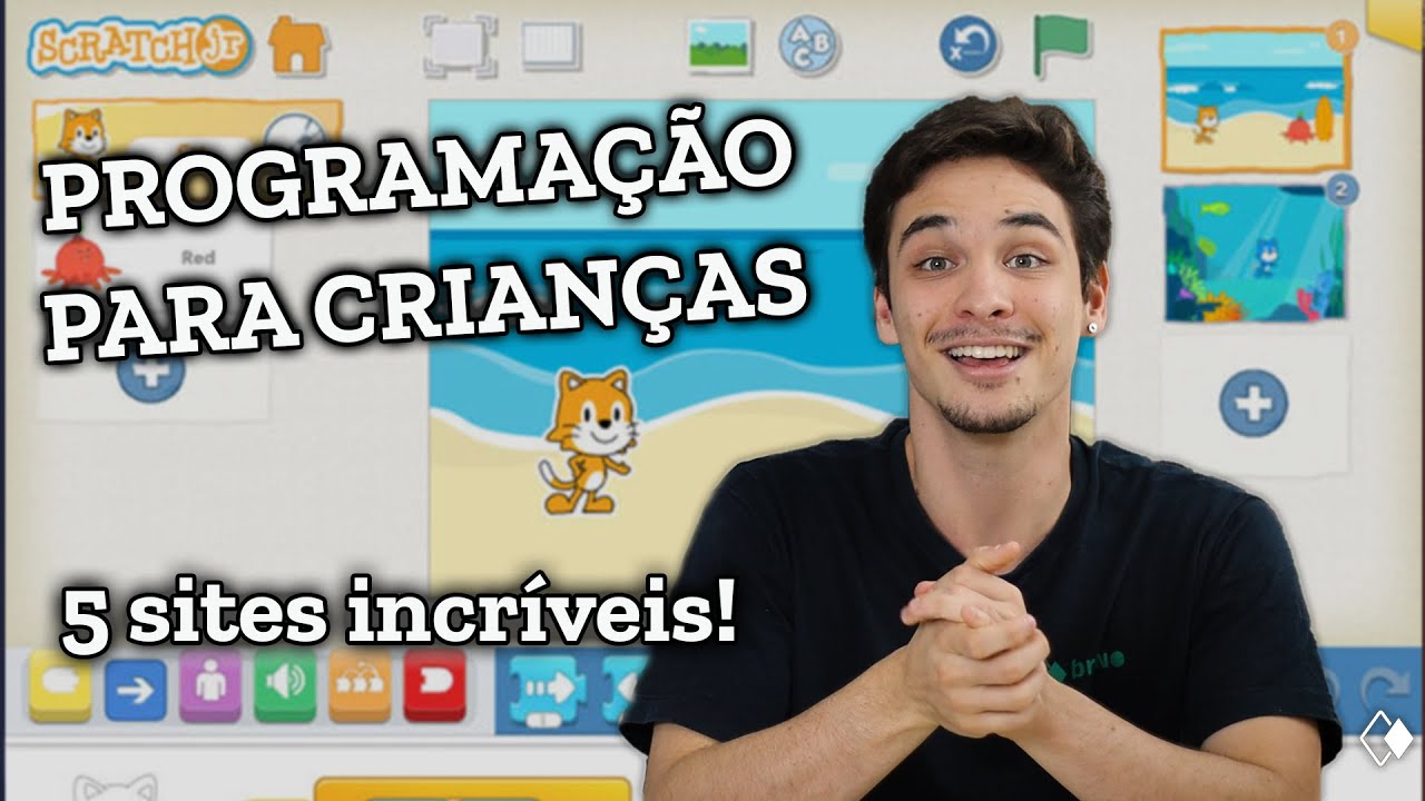 Melhores sites de PROGRAMAÇÃO PARA CRIANÇAS