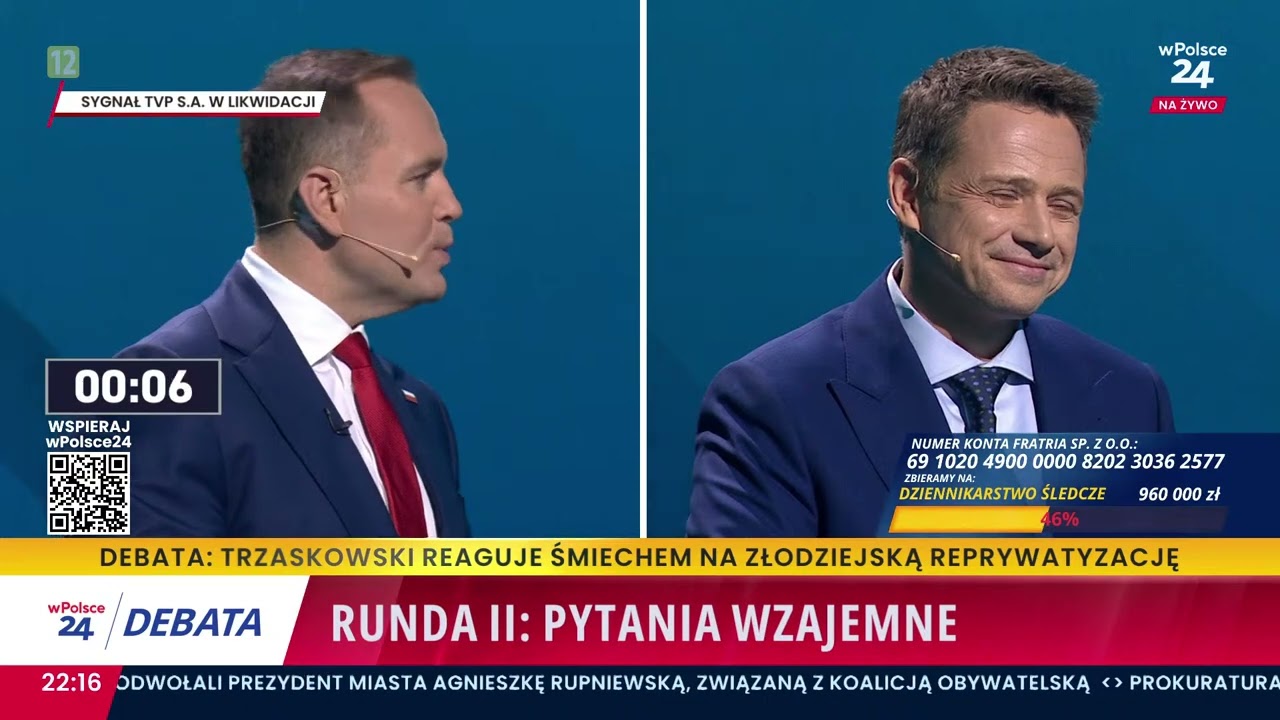Debata w neo-TVP - Runda 2: pytania wzajemne