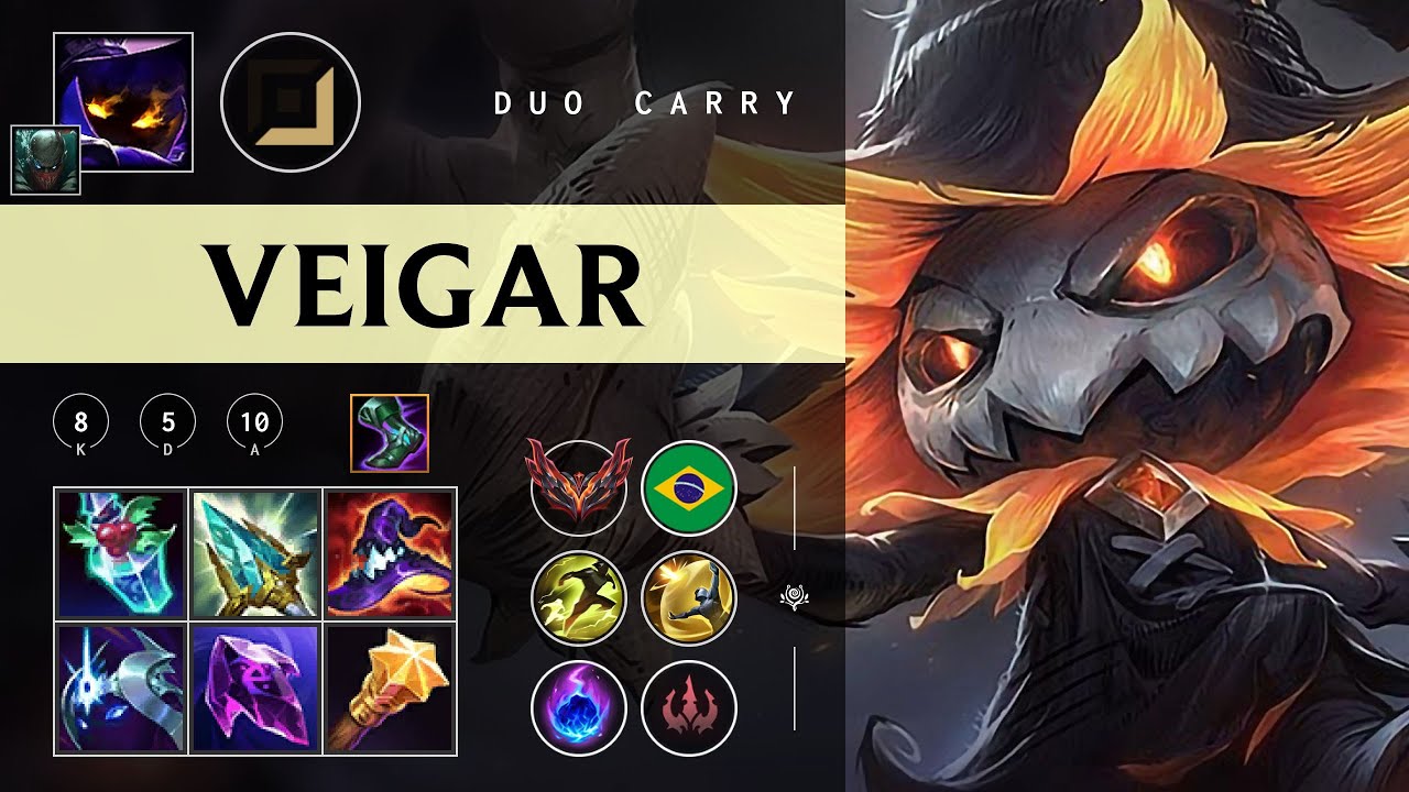 Veigar Carry vs Jinx - BR Grandmaster Patch 26.02
