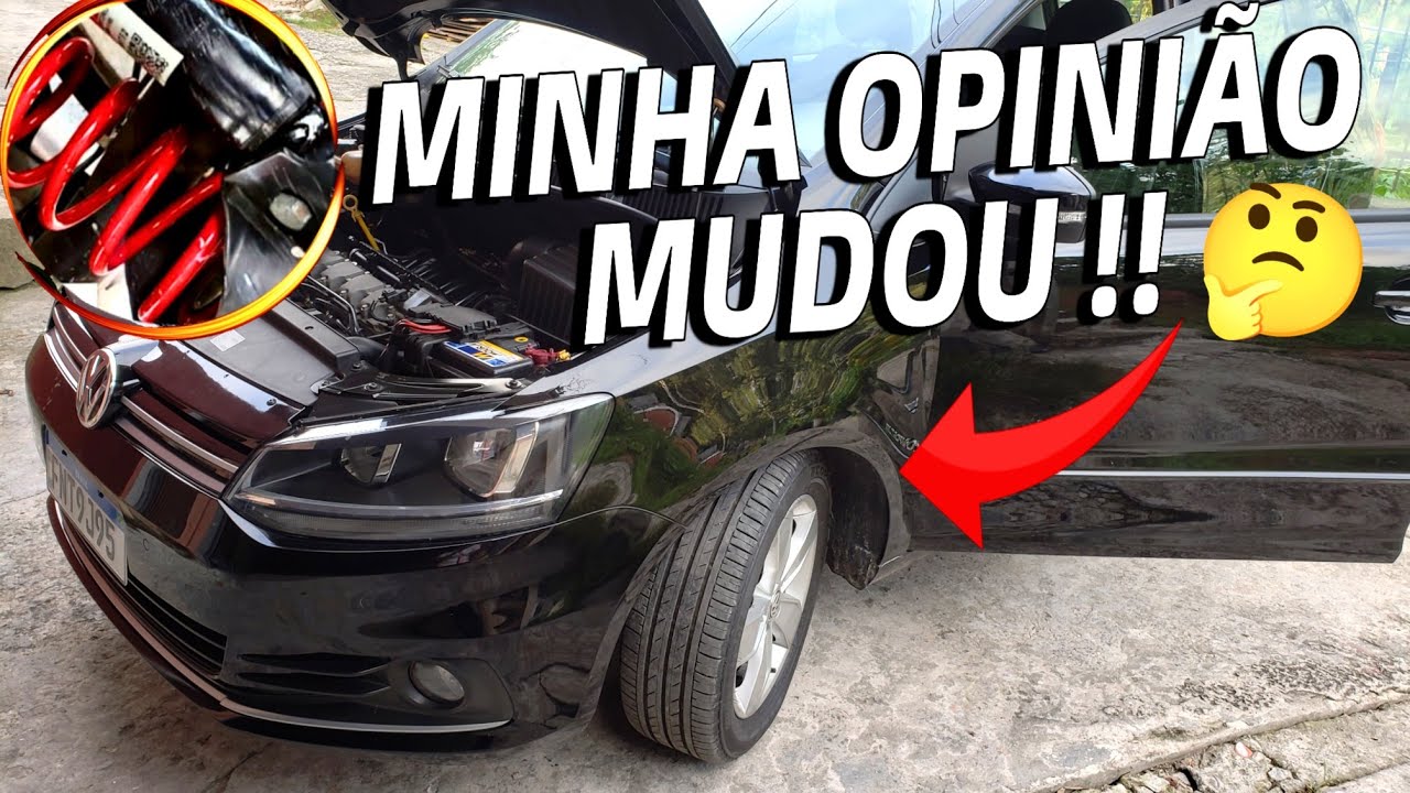 MOLAS E AMORTECEDOR PREPARADO DEPOIS DE 1 M&Ecirc;S COMO FICOU ???