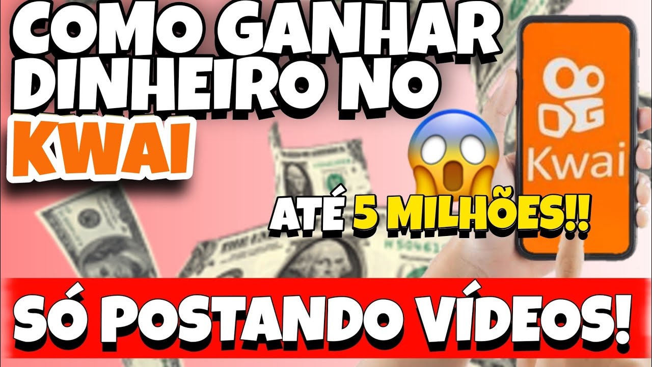 Como monetizar o Kwai? Como ganhar dinheiro postando vídeos no Kwai? Seja um contratado do app Kwai!