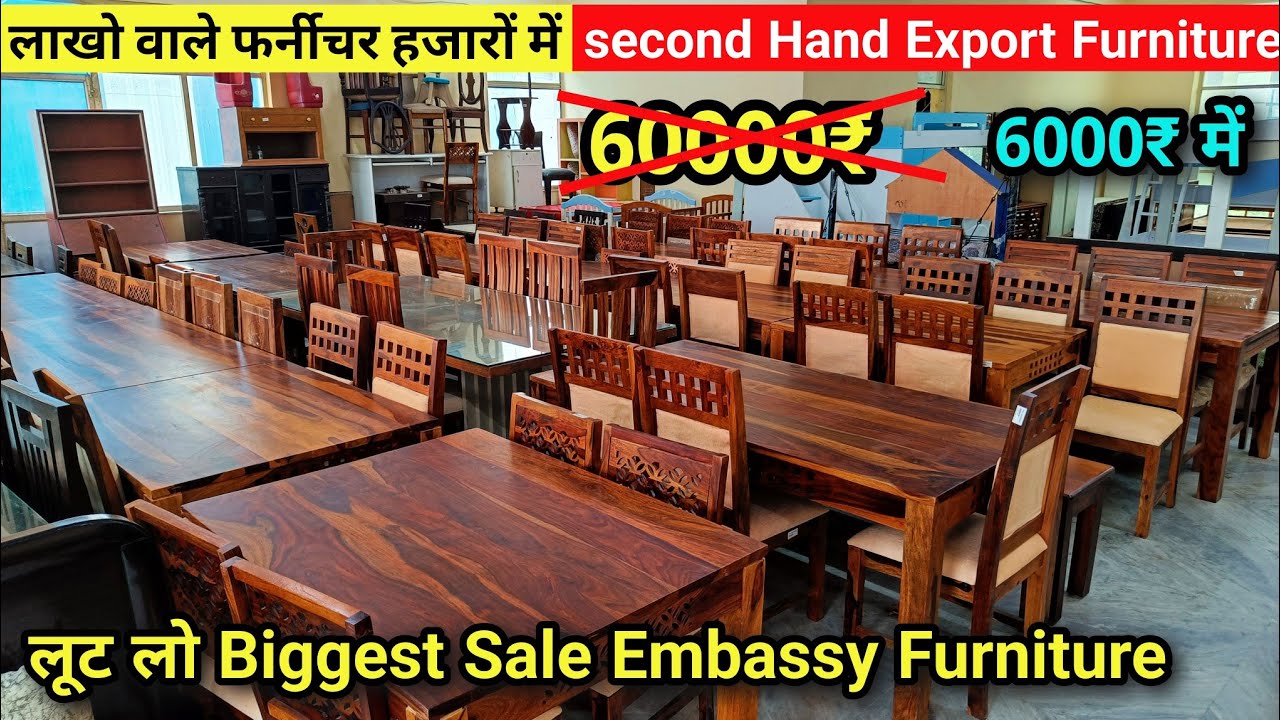 Used Furniture🔥|Second Hand Furniture | Embassy Furniture at Cheap Price| Export Surplus Furniture