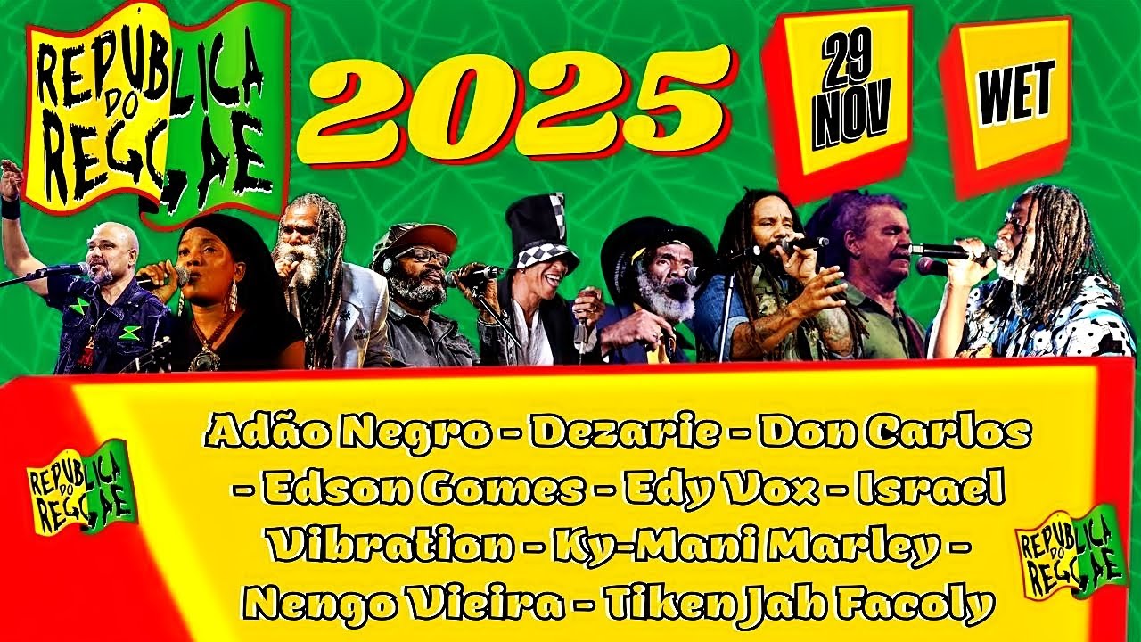 Pré-Repertório Para a Republica do Reggae - (REPUBLICA DO REGGAE) 2025