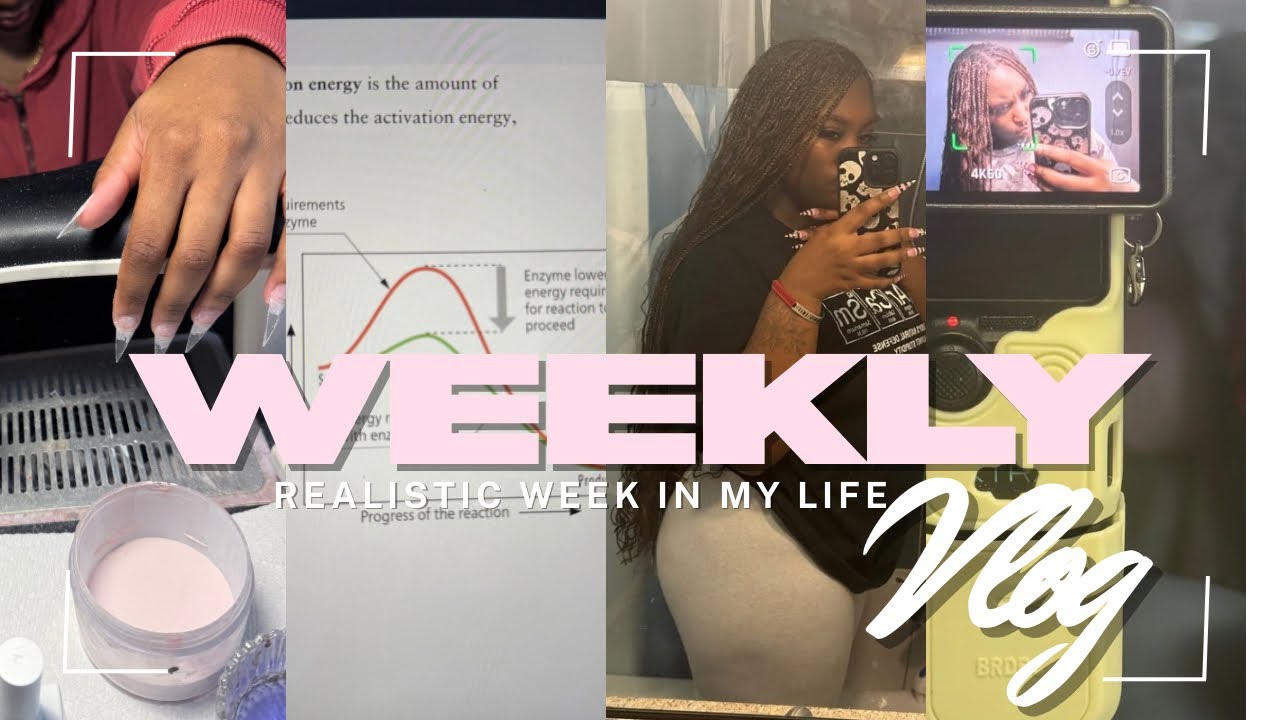Weekly vlog:  episode 1| Classes, Clients, Lash appointment, Studying etc!!