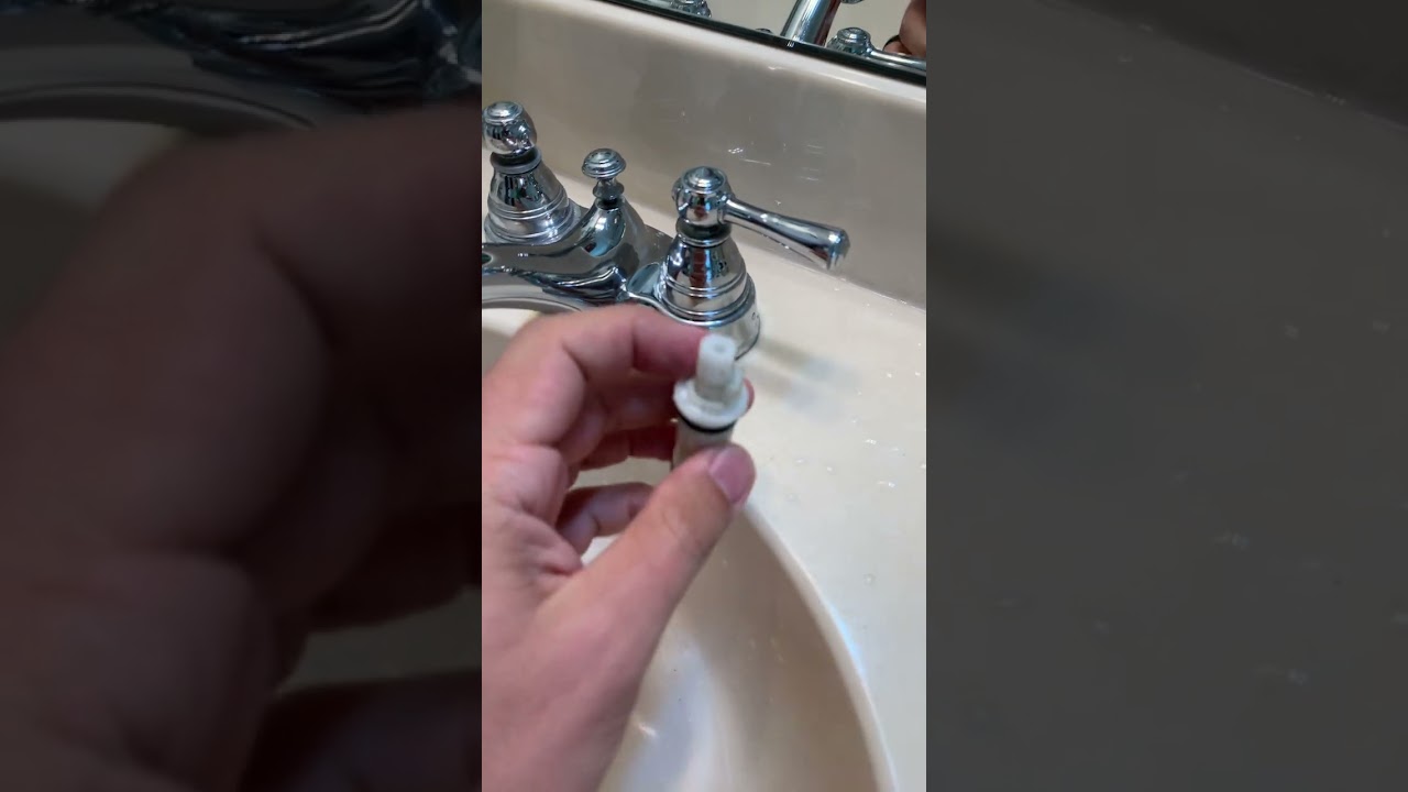 Faucet cartridge stuck? Force it!