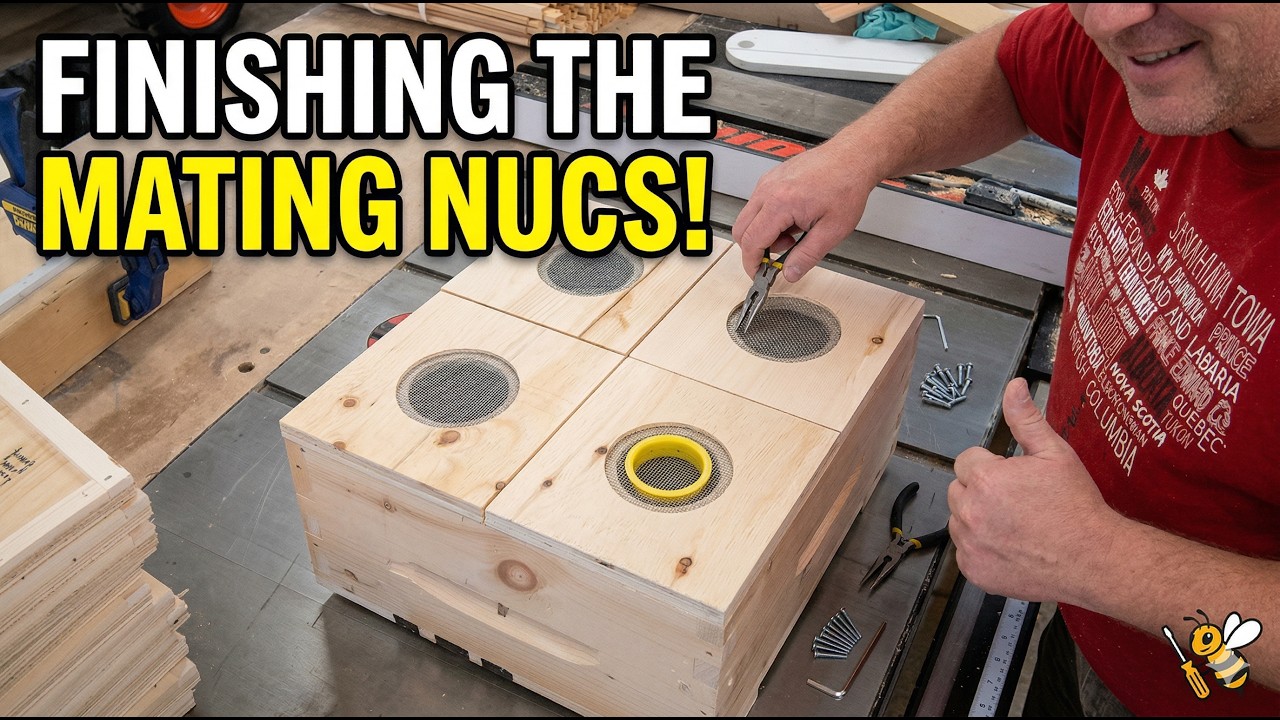 Finishing the Mating Nucs...mostly - That Bee Man