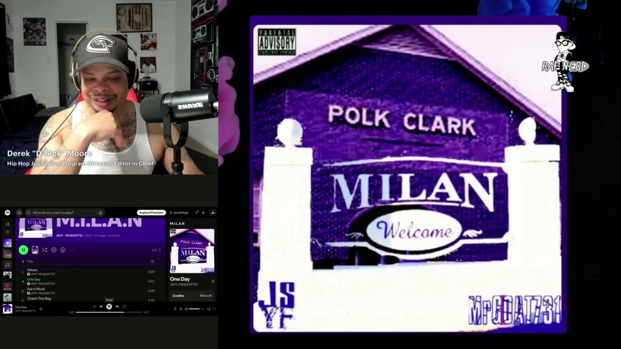 MrGOAT731 & JSYF Deliver street poetry on M.I.L.A.N | Album Review