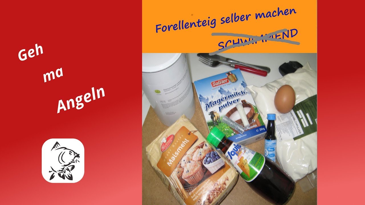 Forellenteig 2.0 schwimmend ~selber machen~