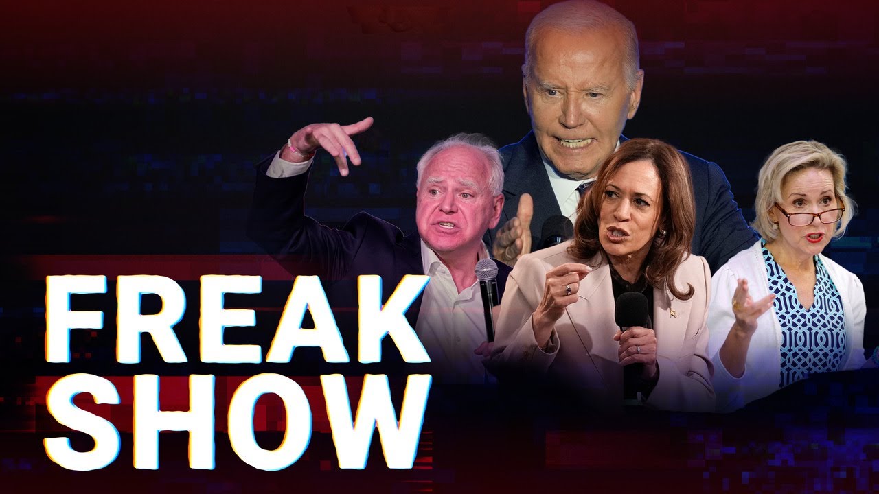 Democratic freak show: Harris, Walz and Biden’s bizarre public appearances exposed