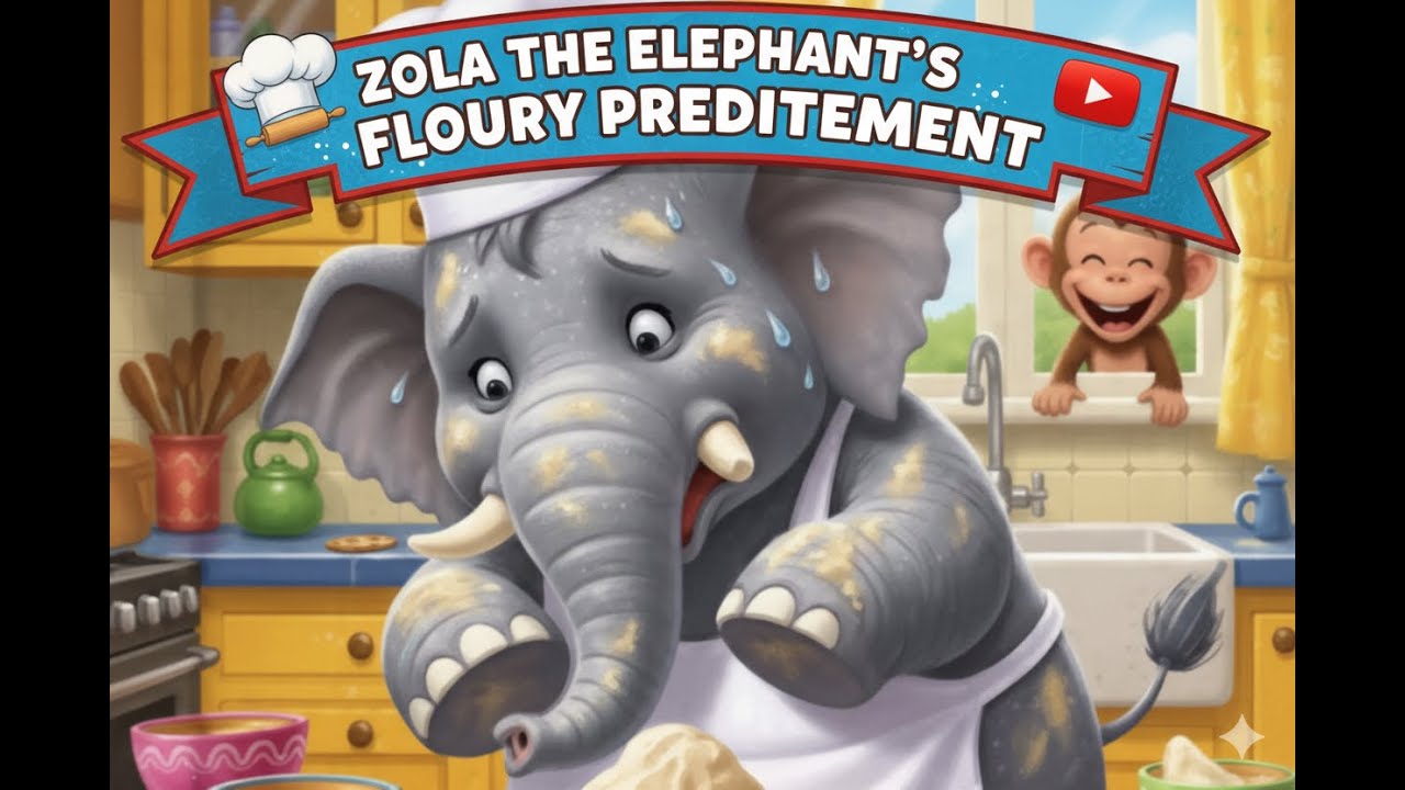 Zola the Elephant's Floury Predicament - Storytime
