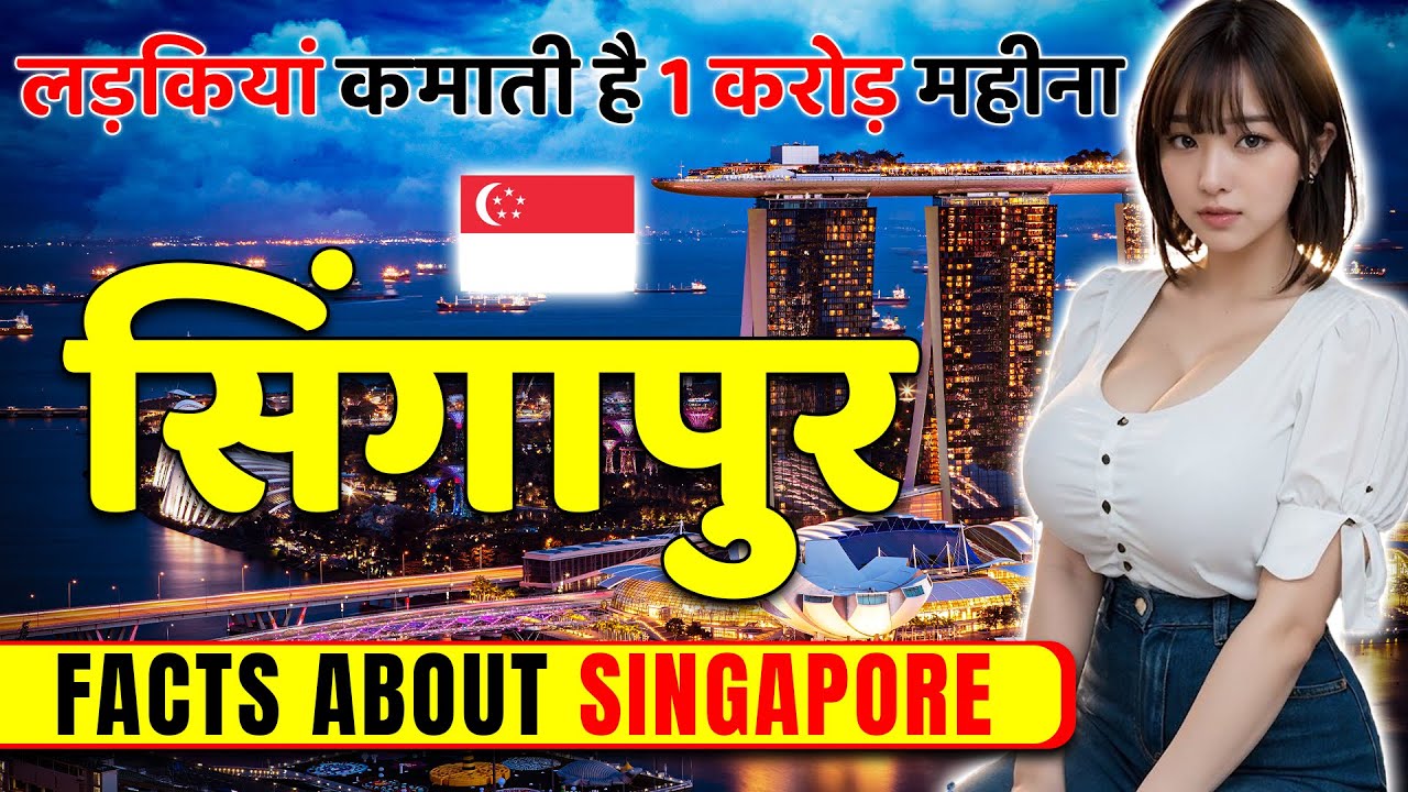 लड़कियां कमाती है 1 करोड़ महीना ! Amazing Facts About Singapore ! Singapore Travel & Tourism.