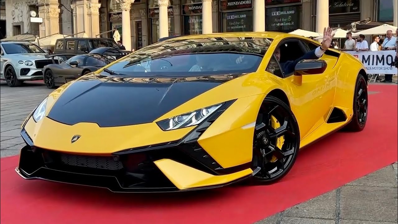 LAMBORGHINI Huracan Tecnica 2022 - БЕЗУМНЫЙ звук выхлопа и обороты