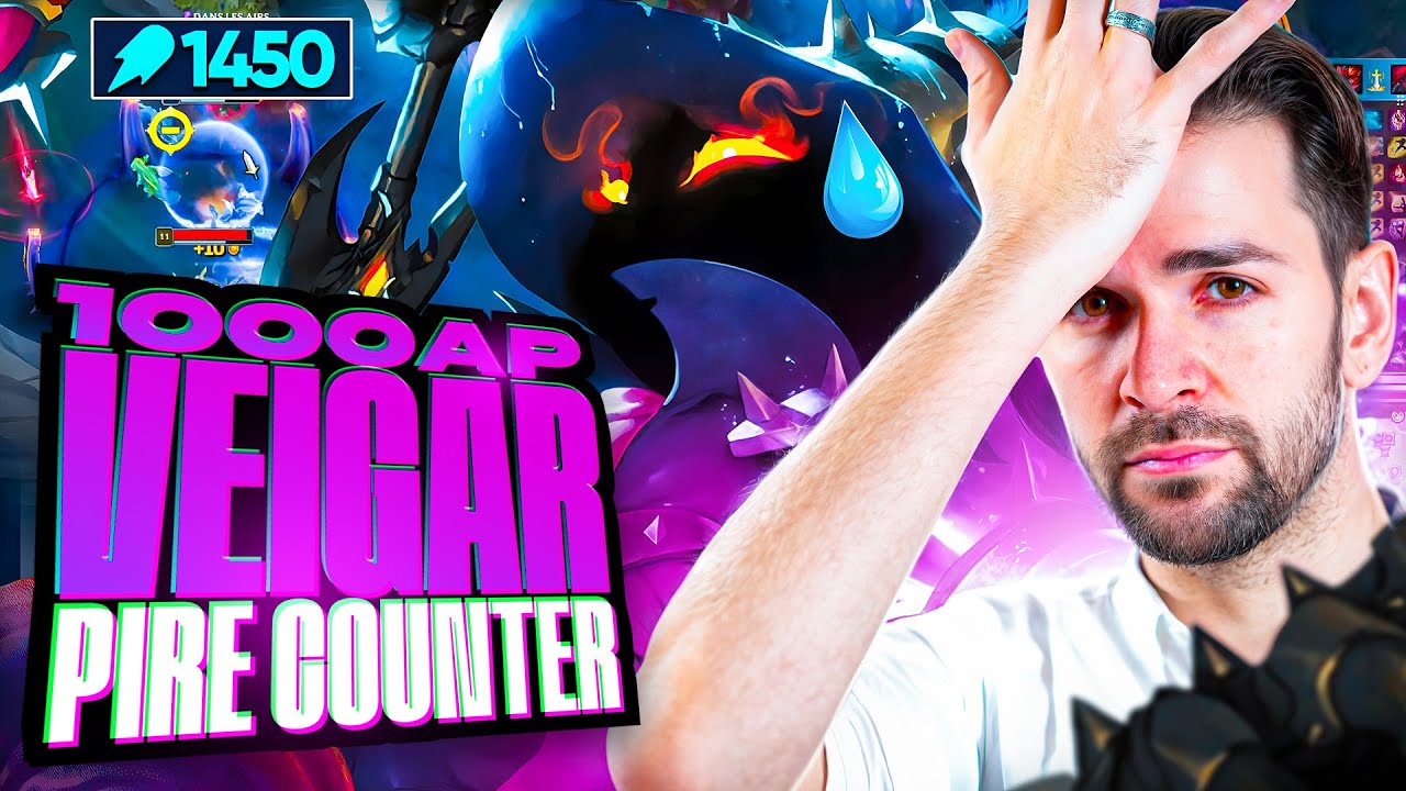 🔥 VEIGAR 1000AP, MAIS JE JOUE L'UN DES PIRES COUNTERS, C'EST HARDCORE