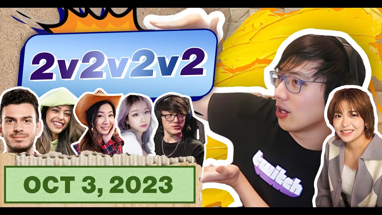 2v2v2v2: Valorant, Party Animals, Fling To The Finish, Bread & Fred, Golf With Your Friends & more!