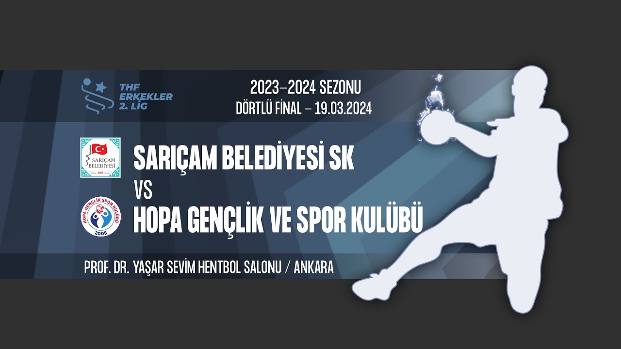 SARIÇAM BELEDİYESİ SK - HOPA GENÇLİK VE SPOR KULÜBÜ