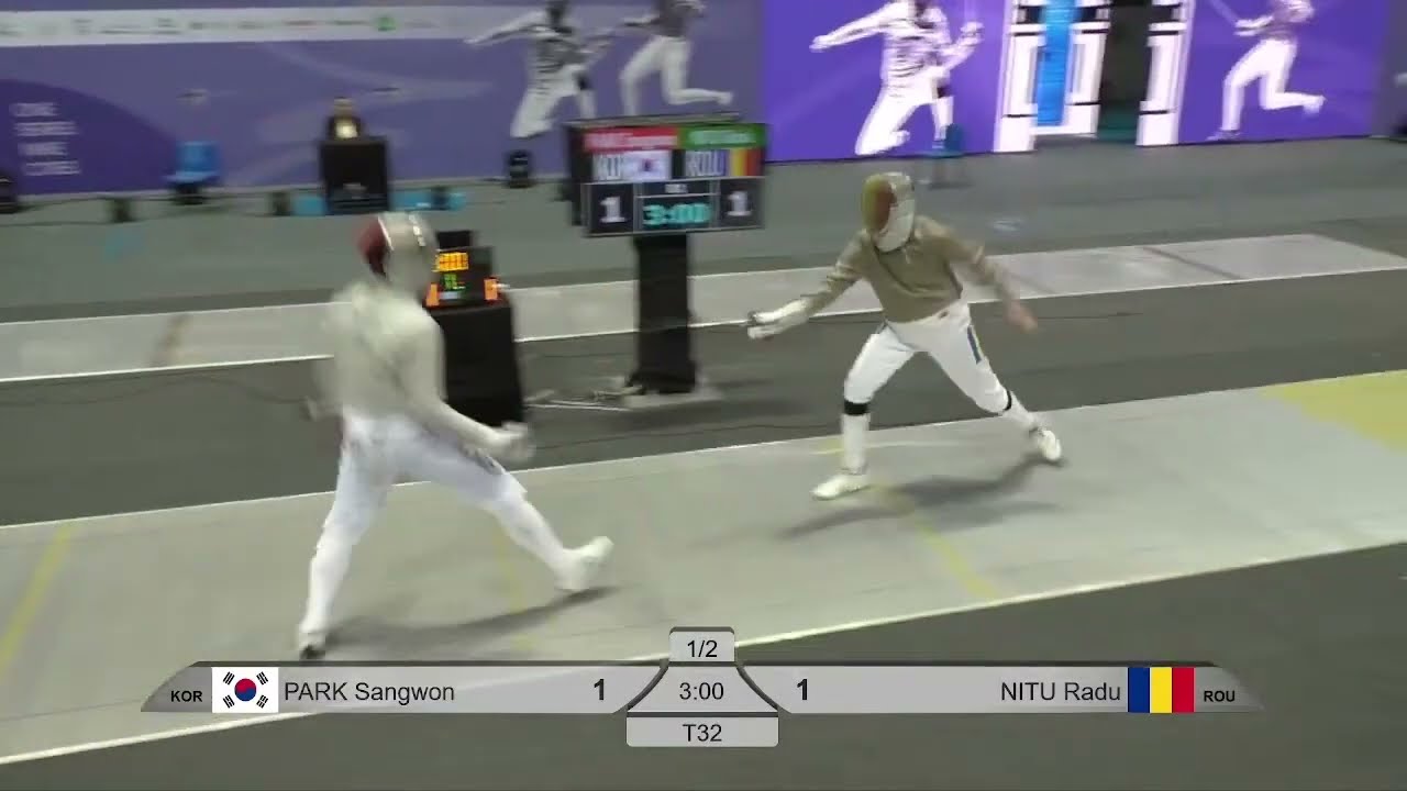 Tunis Grand Prix 2025 SMS - L32 - Park Sangwon KOR v Radu Nitu ROU
