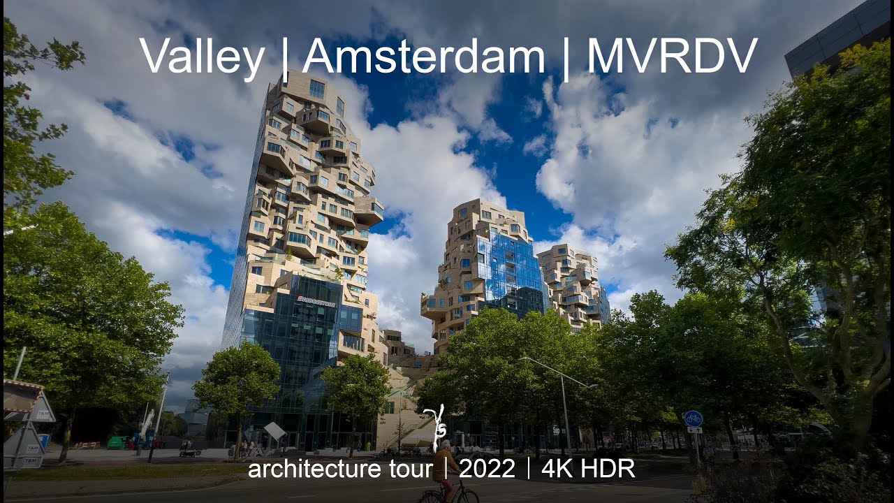 Valley | Amsterdam | MVRDV | Modern architecture tour - walking tour | 4K HDR