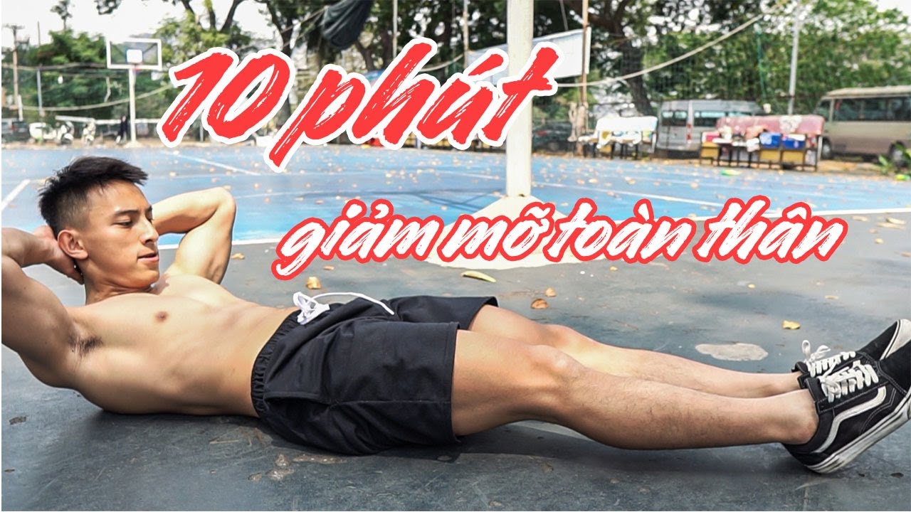 10 PHÚT GIẢM MỠ LỘ RÕ CƠ BỤNG VỚI CÁC BÀI TẬP TOÀN THÂN |  FULL BODY WORKOUT | NGUYENDUCTIEN