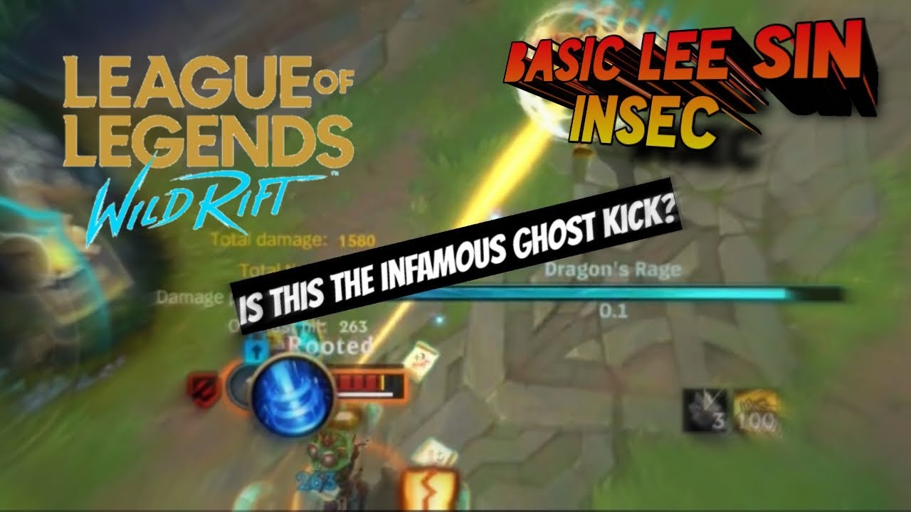 Basic Lee Sin Insec LoL Wild Rift | SaiTAMAD