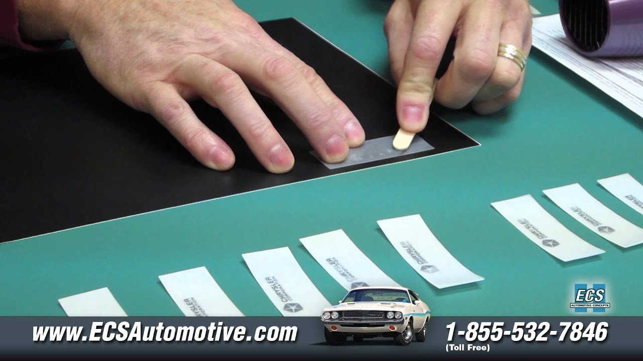 ECS Automotive Concepts - How to Apply 