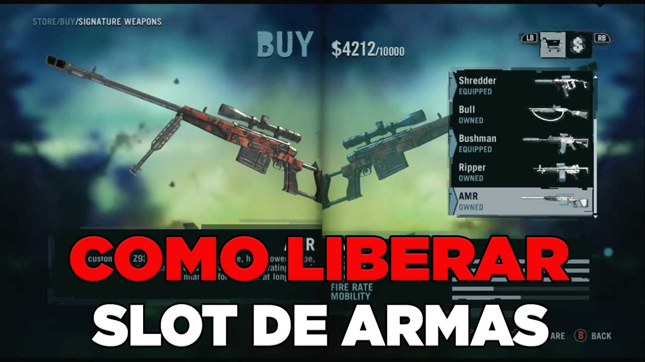 Como Liberar Slot de Armas no Far Cry 3