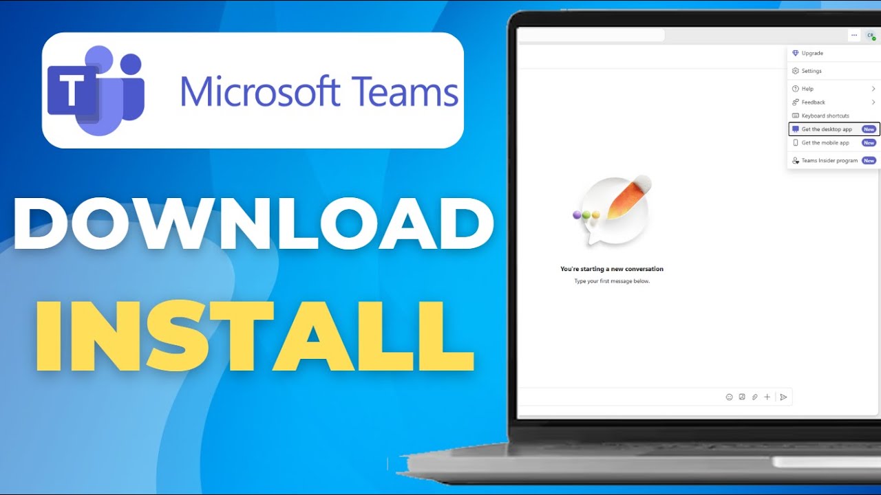 How to Download & Install Microsoft Teams Windows/Mac