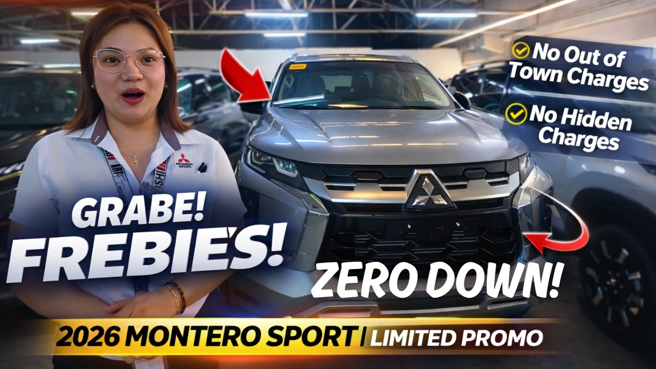 2026 #MONTERO MANUAL ZERO DOWNPAYMENT | FREE 1 MONTH AMORTIZATION FOR MONTERO GLS A/T | ROAN ZARA