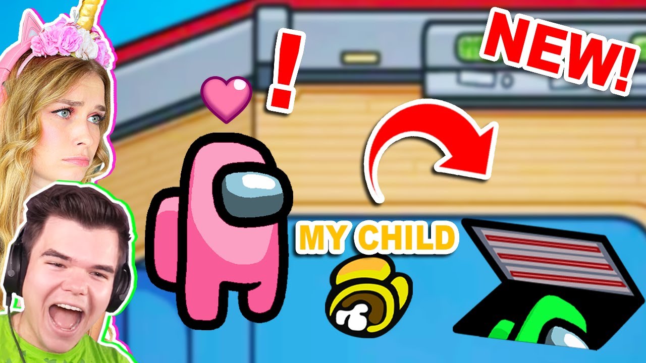 THE IMPOSTER KILLED MY CHILD IN THE *NEW* AMONG US MAP!