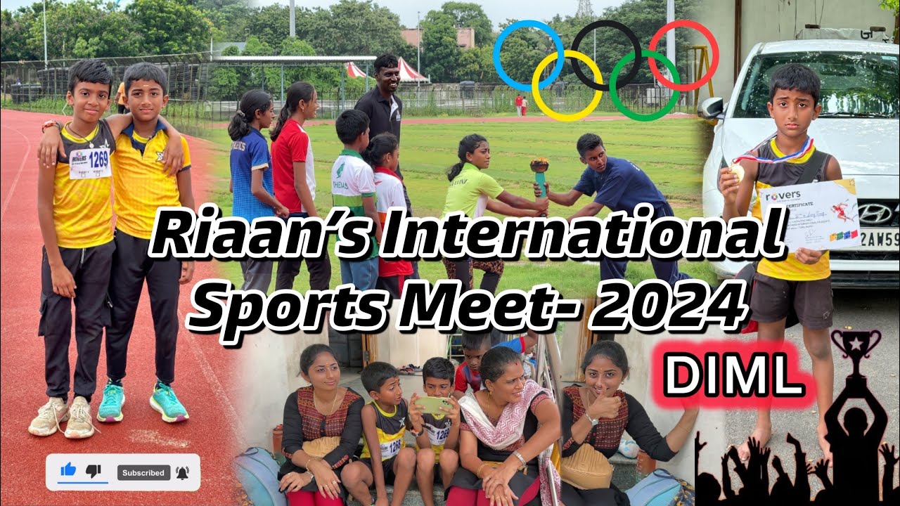 Riaan’s International Sports Meet - 2024 at Jawaharlal Nehru Stadium Chennai @SharmysVlogs