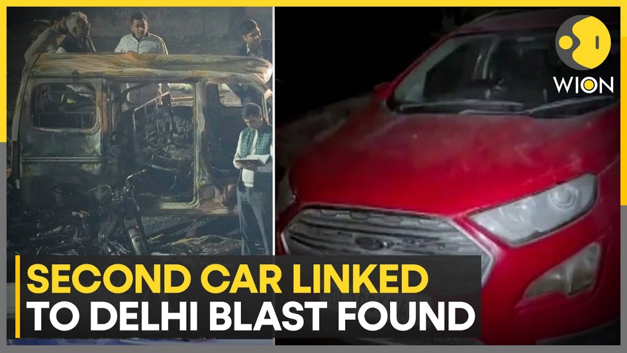 Delhi Blast Probe: Red Car Found In Faridabad's Khandawali After Massive Hunt | WION