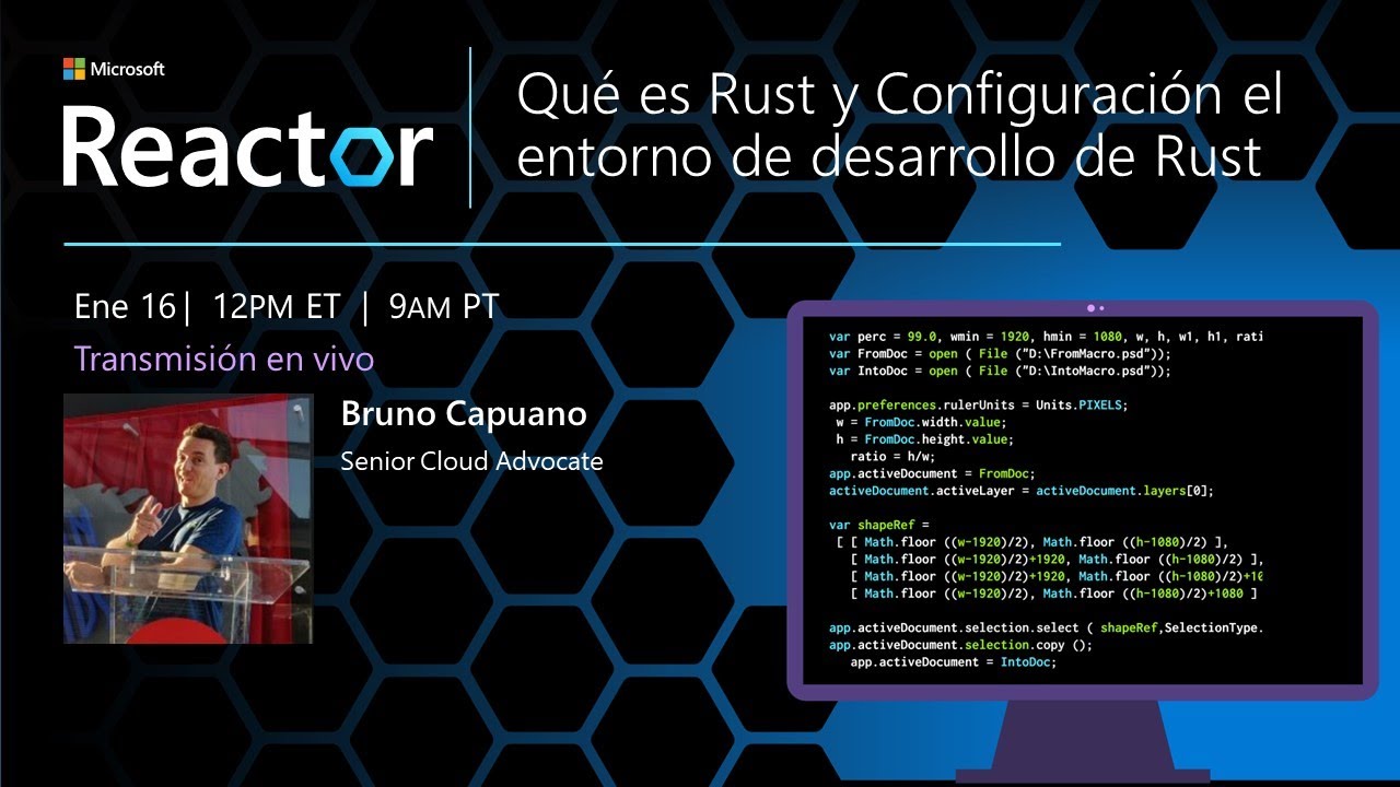 Primeros pasos con Rust - Qué es y Configuración el entorno de desarrollo