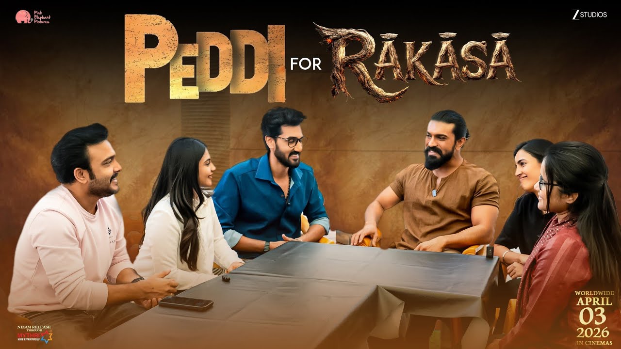 #Peddi for #Rakasa | Ram Charan | Niharika Konidela | Sangeetha Shobhan 