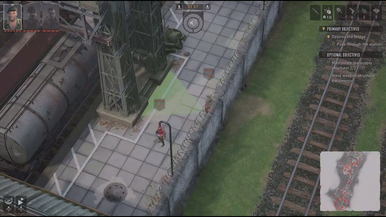 Commandos: Origins some old school tactics