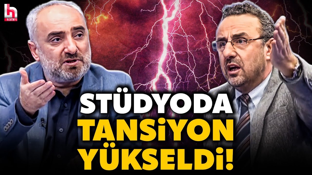 Canlı yayında gergin anlar! İsmail Saymaz ile İbrahim Kahveci arasında 'Özgür Özel' polemiği!