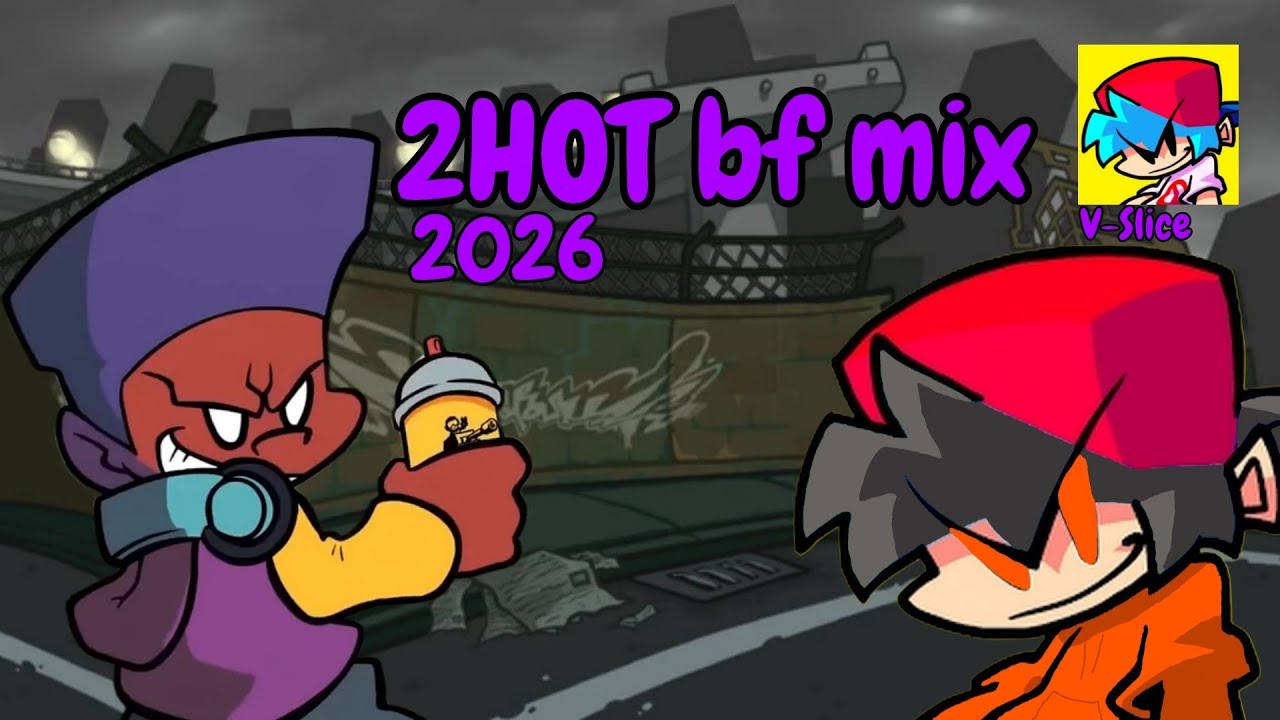 Friday night funkin mods darnell vs BFZERO-ME (new  song 2hot bf mix) V-Slice