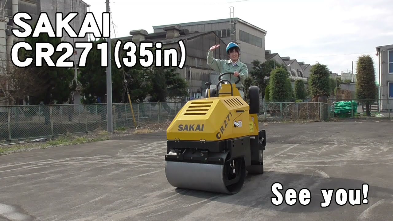 Sakai CR271 Tandem Roller