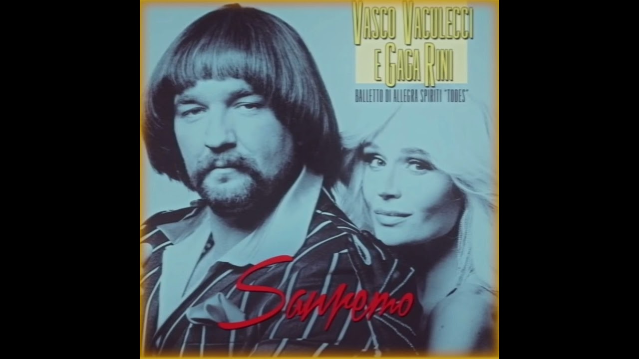 Vasco Vaculecci E Gaga Rini - Sanremo ( Per CIAO, 2021! )