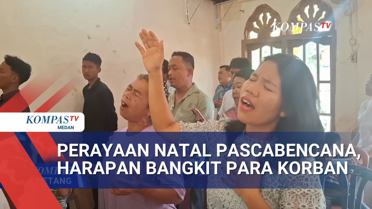 Warga Tapteng & Tapsel Rayakan Natal dengan Kesederhanaan, Harapan Bangkit Pascabencana