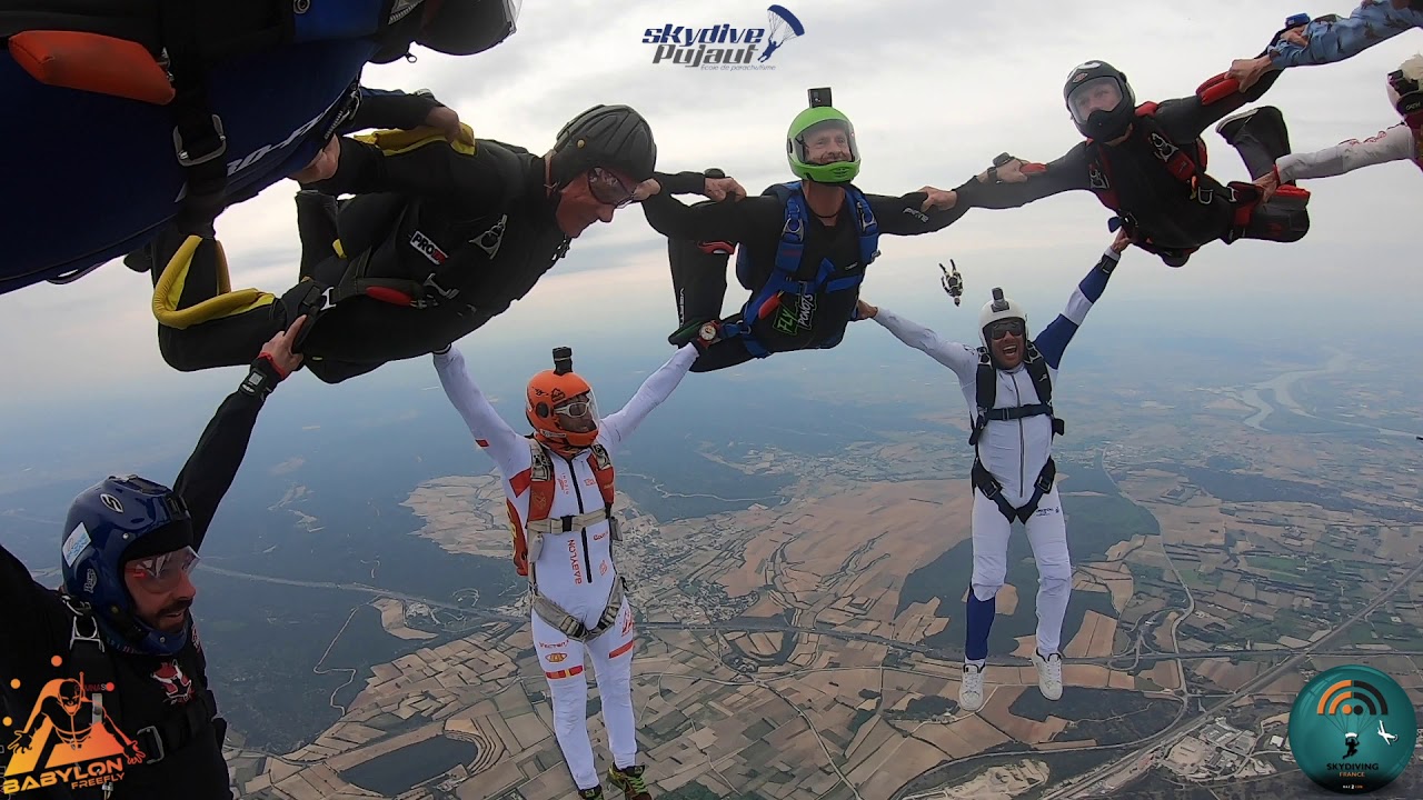 Camps de Pâques à Skydive Pujaut avec Babylon Freefly