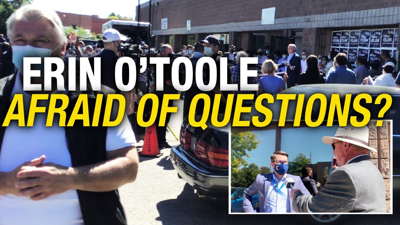 Erin O&rsquo;Toole so-called candidate of &ldquo;truth, duty, and valour&rdquo; won't respond to Rebel News' questions
