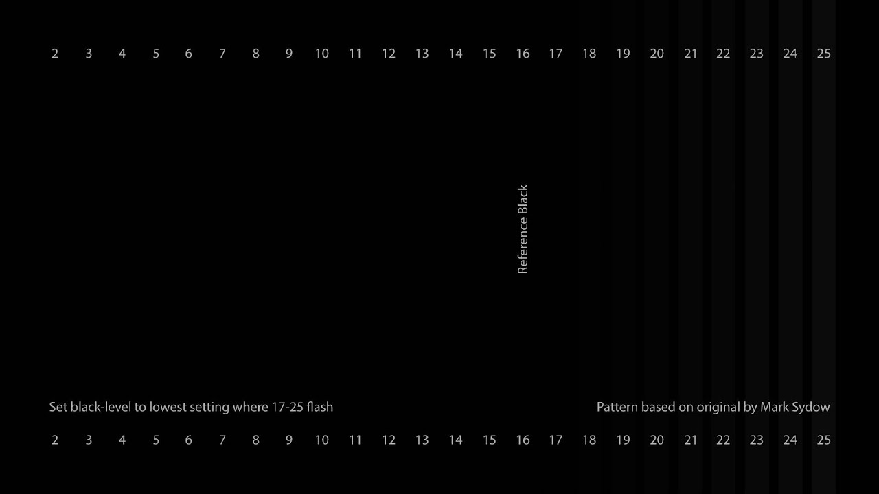 AVS HD 709 Brightness Calibration