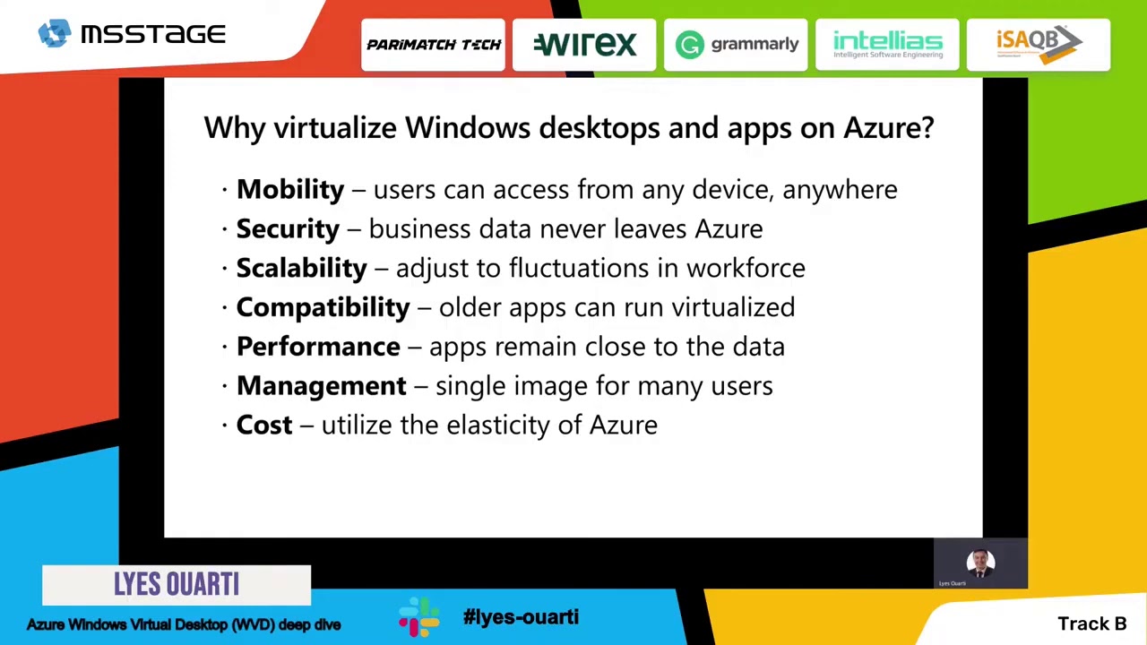 Lyes Ouarti  | Azure Windows Virtual Desktop (WVD) deep dive