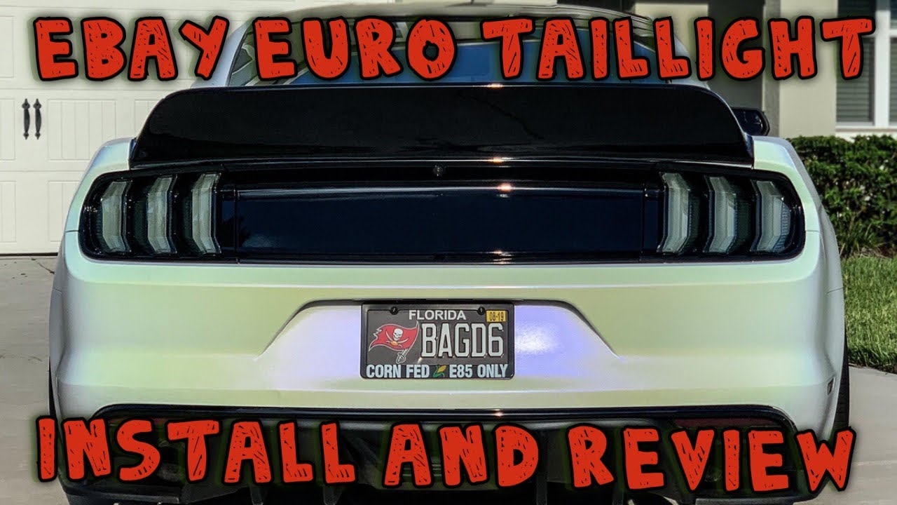 eBay Euro Taillight Install and Review