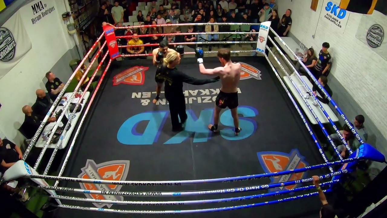 Guzanio Gunal (Hallie's Gym) vs Odin De Bruijn (Kba Tilburg) @TeamSmits  Full Fight.