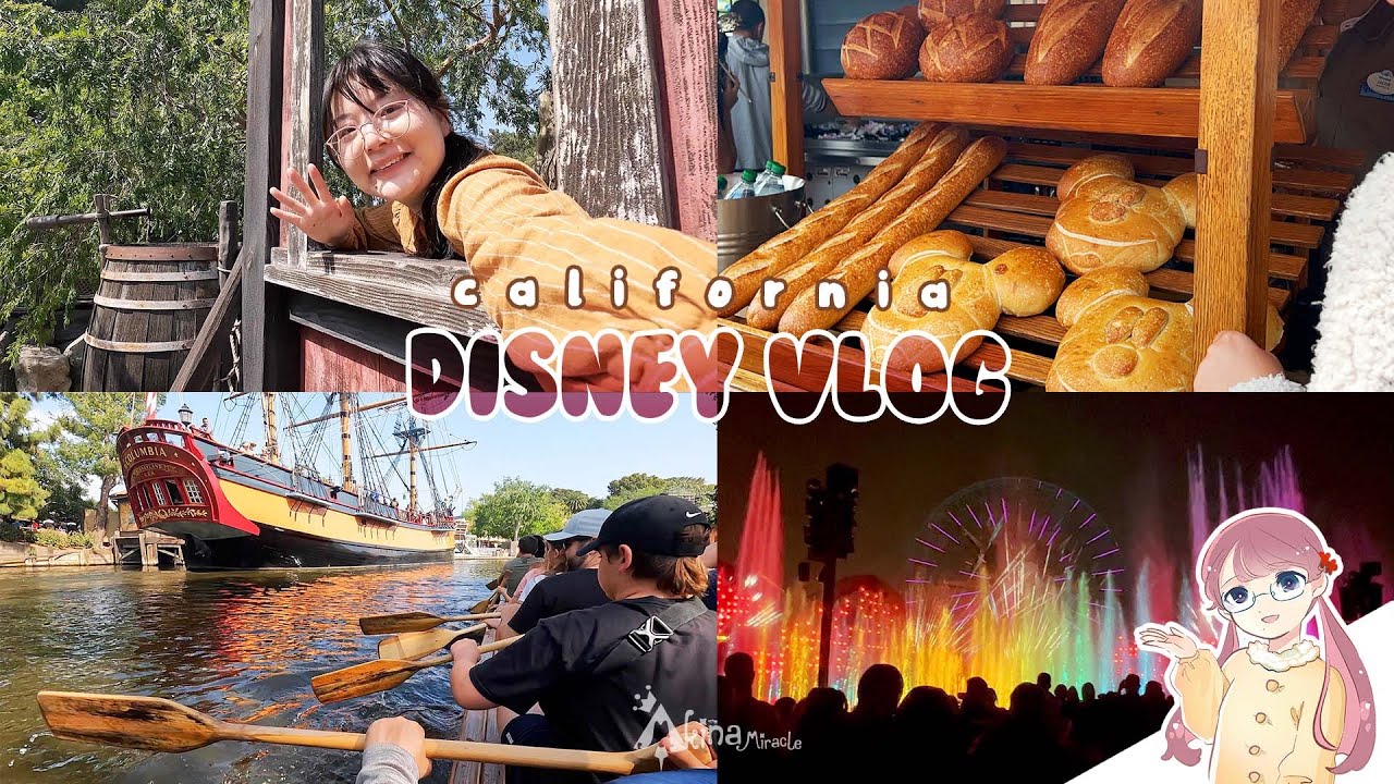 Secret Island Adventure 🏝️ Shopping & Magical Water Show & Kung Pao Chicken ✨Disney California Vlog