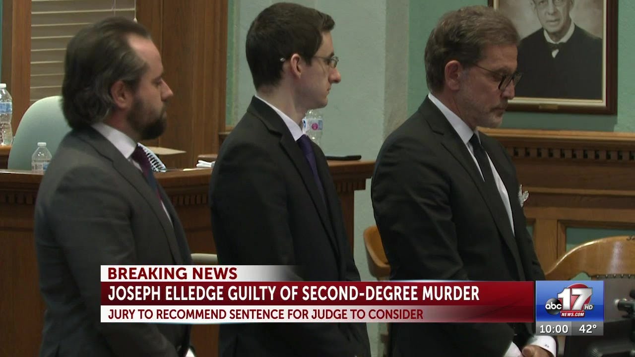Penalty phase begins after jury finds Joseph Elledge guilty of second-degree murder